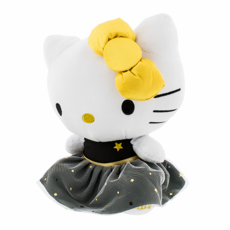 Hello Kitty Black and Gold Dress 9.5 Inch Plush Doll